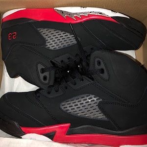 Red & Black Jordan 5 Retros